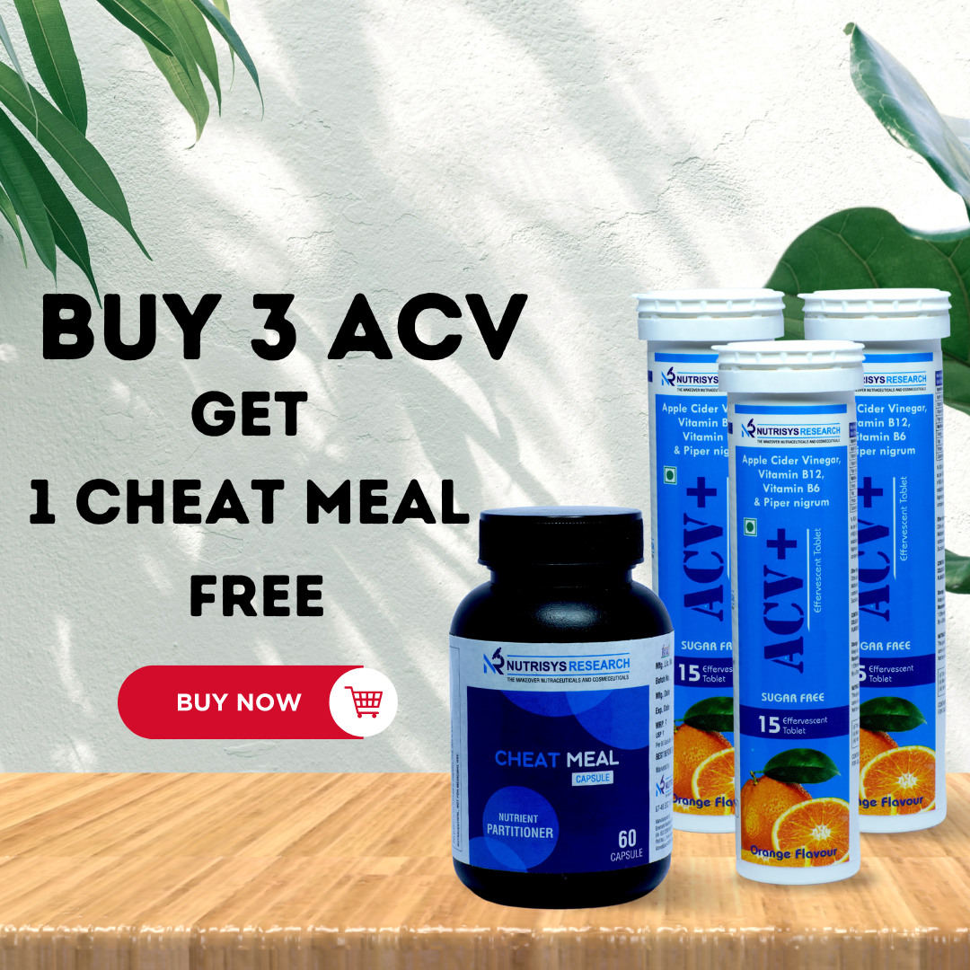 BUY 3 acv get 1 cheat meal free